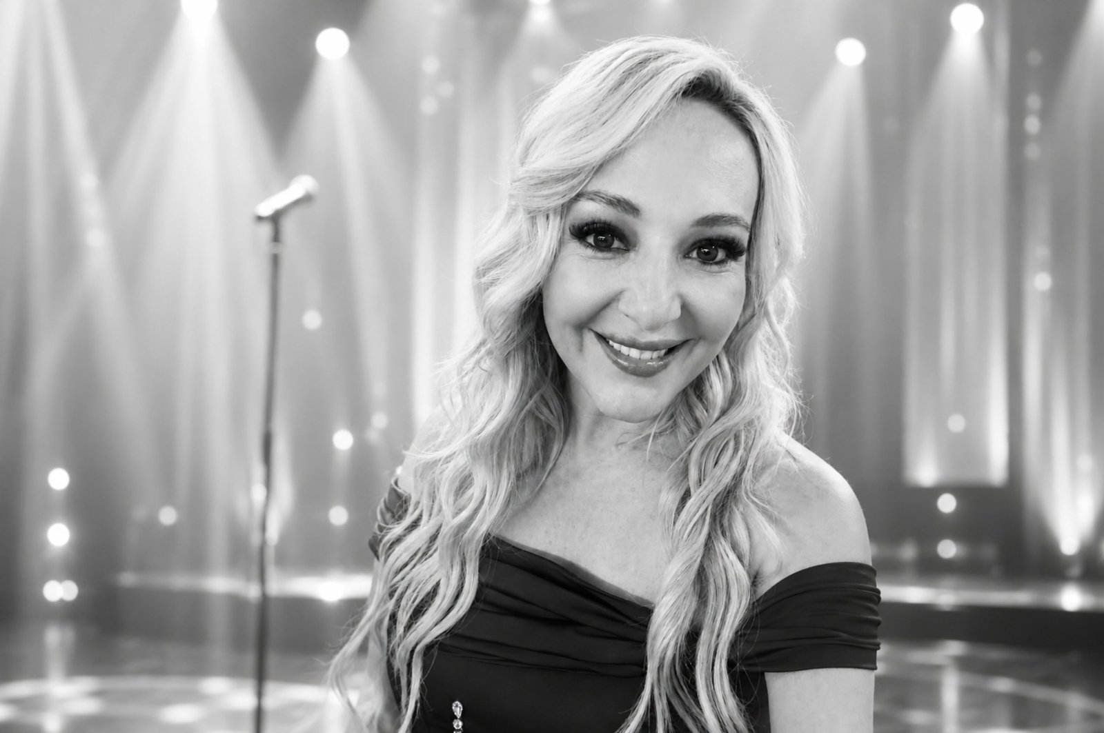 Lauren Waterworth performing live on stage
